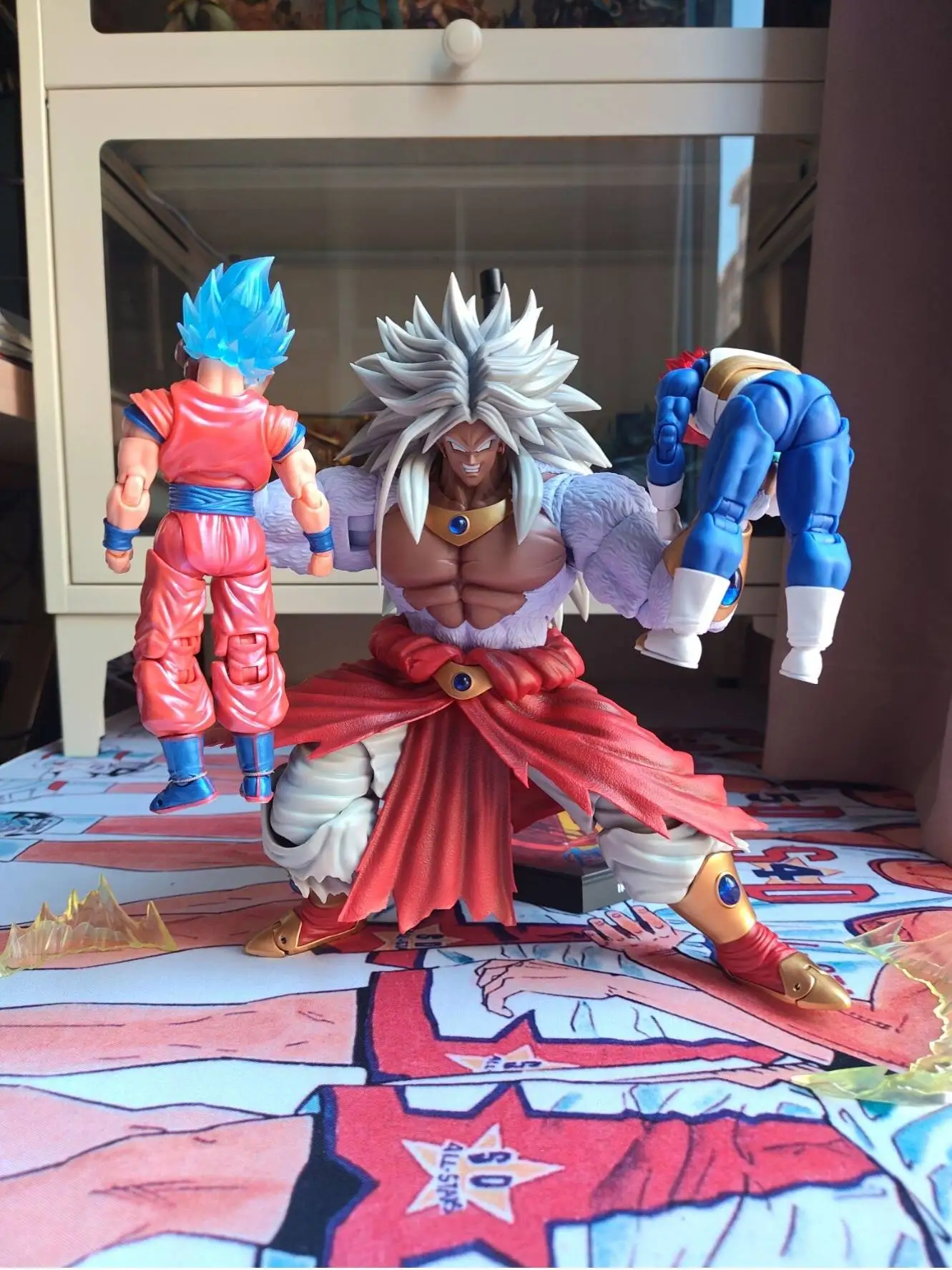 Disponibile: Statuette Anime di Divinità Bestiali del Mito, MA11L Dragon Ball Z SHF, Dio Norreno Skoll, Super Saiyan SSJ4 Broly, Action Figure Giocattolo