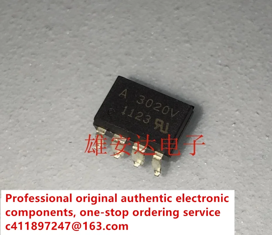 30PCS/original HCPL-3020 A3020 optocoupler SOP-8 patch HCPL-3020V A3020V