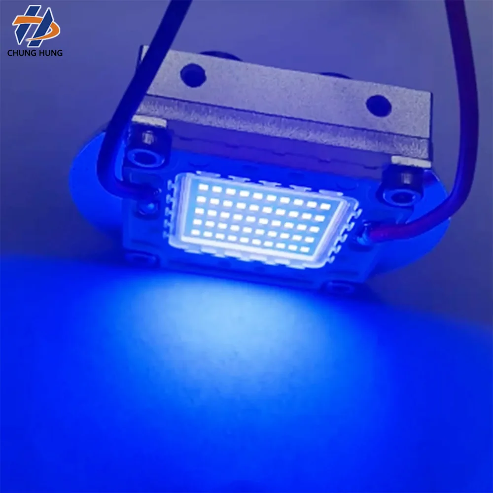 4040COB 40*40mm Small UV Ink Curing Lamp for Modified Epson R1390 L1300 L1800 UV Flatbed Printer, Fits XP600 TX800 Print Head