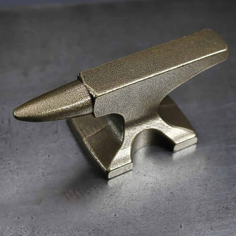 Vintage Brass Anvil Industrial Style Ornaments Handmade Gold and silver Jewelry Making Tool
