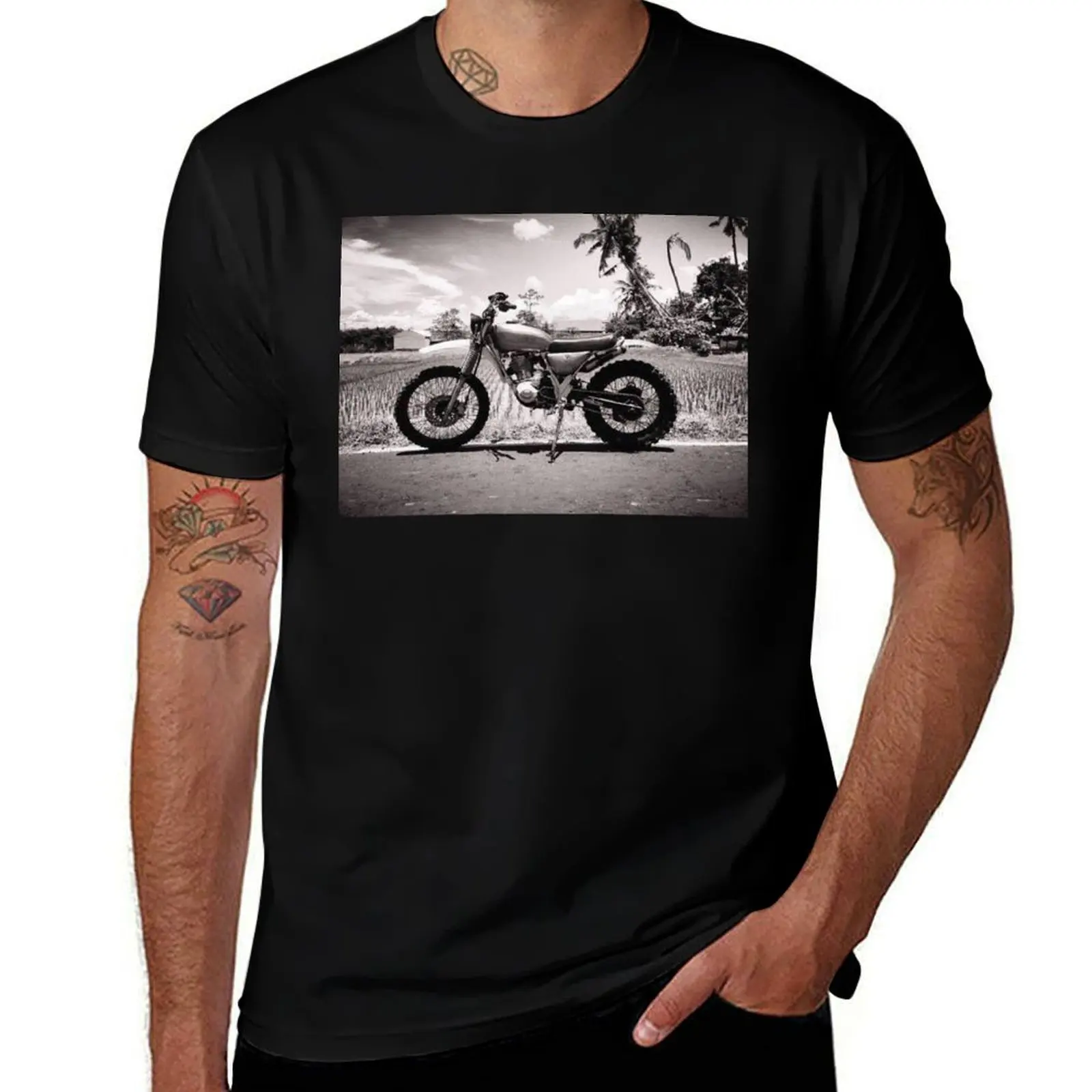 scrambler trail tracker T-Shirt Comfortable Work Wear Tee T-Shirt