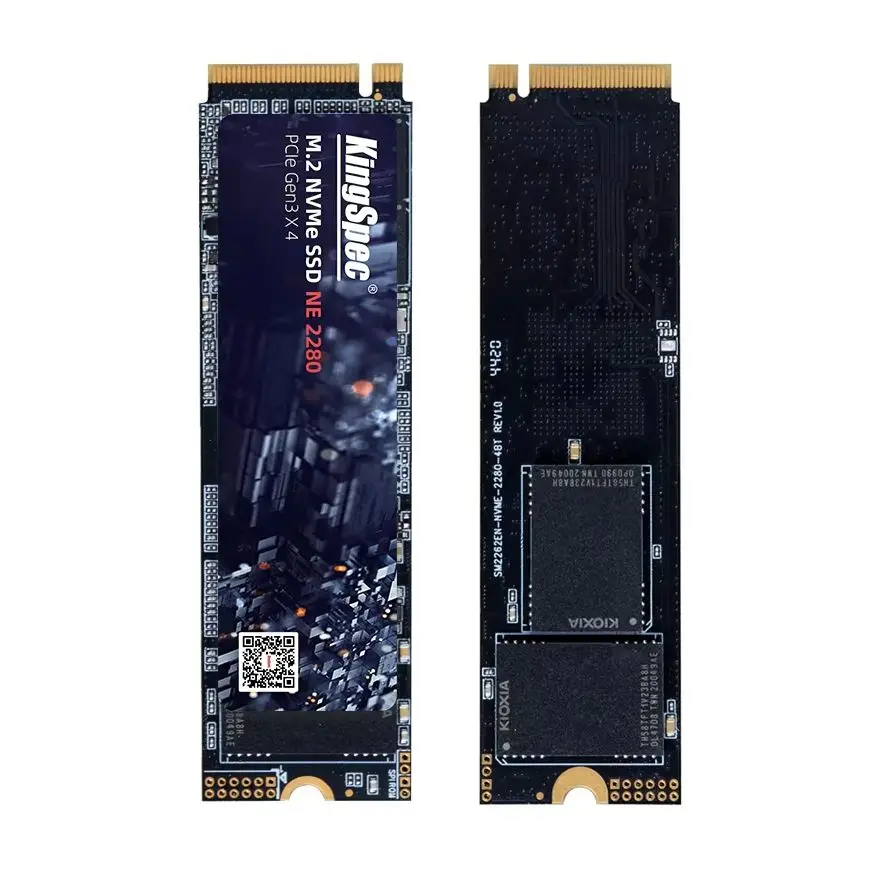 KingSpec 256gb 512gb 1TB 2TB M.2 SSD M2 PCIe3.0 NVME محرك الحالة الصلبة 2T Dram Cache قرص صلب داخلي لأجهزة الكمبيوتر المحمول المكتبية PS4