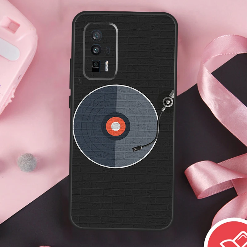  Minimalistyczne etui dla miłośników muzyki dla Xiaomi 13 14 Ultra 11T 12T 13T Pro 12 Lite POCO X6 Pro F5 M6 X5 X3 F3 M5s F6 Cover