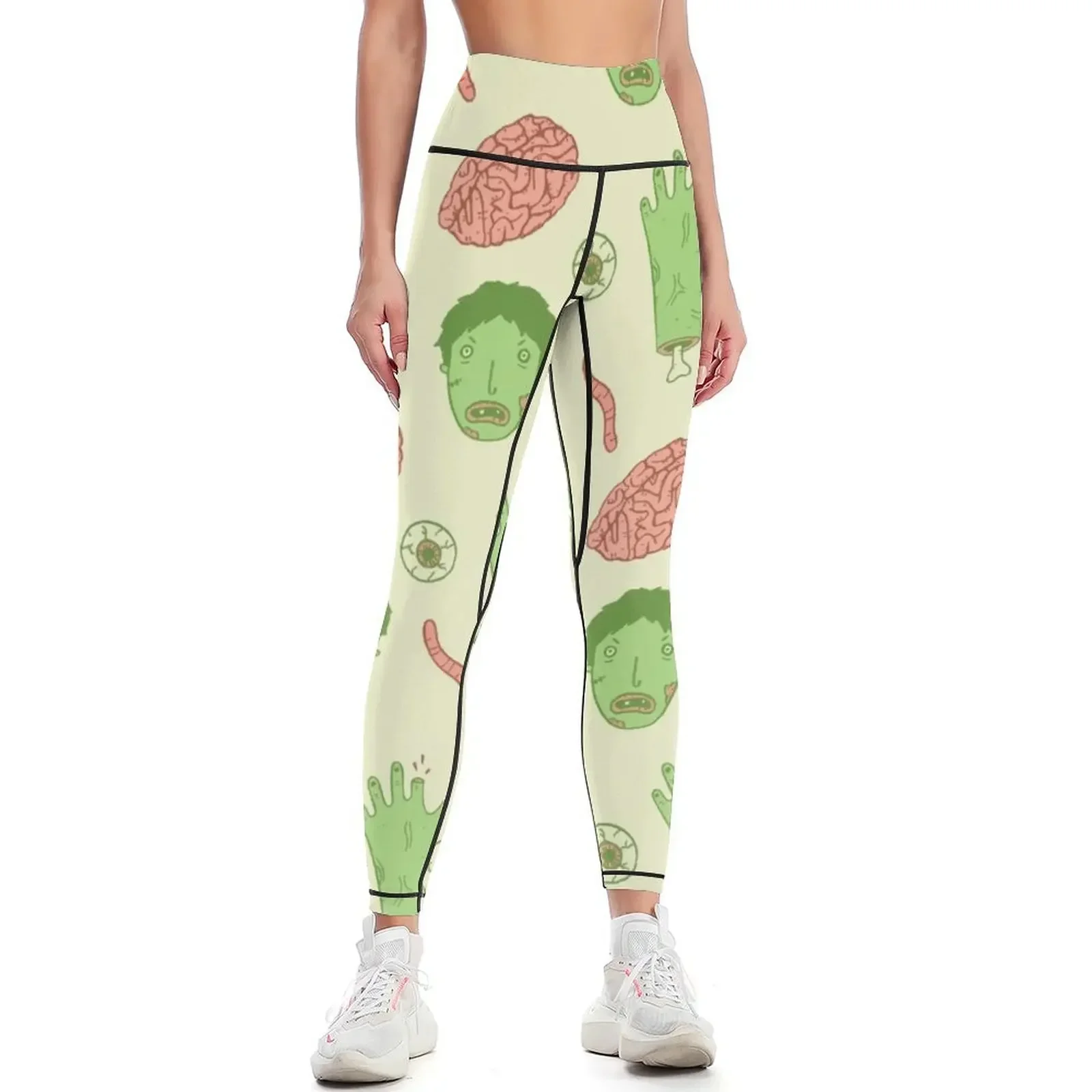 

Zombie party Leggings flared Sports pants woman Women's push up push up tights for Womens Leggings