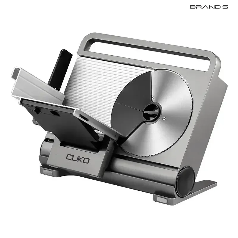 قطاعة اللحوم 304 من الفولاذ المقاوم للصدأ قطاعة لفائف الضأن المنزلية الصغيرة التجارية القابلة للطي خبز كهربائي خاص