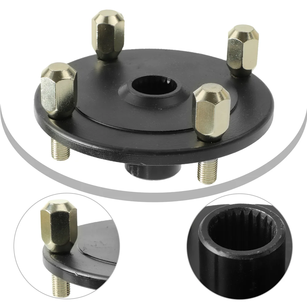 ดุมล้อหลัง 24 ฟัน 110 มม.*4 สกรู M10 สำหรับรถ ATV 110 ซีซี 125 ซีซี 150 ซีซี รถบิ๊กบูลไฟฟ้า รถกอล์ฟ อะไหล่จากจีน