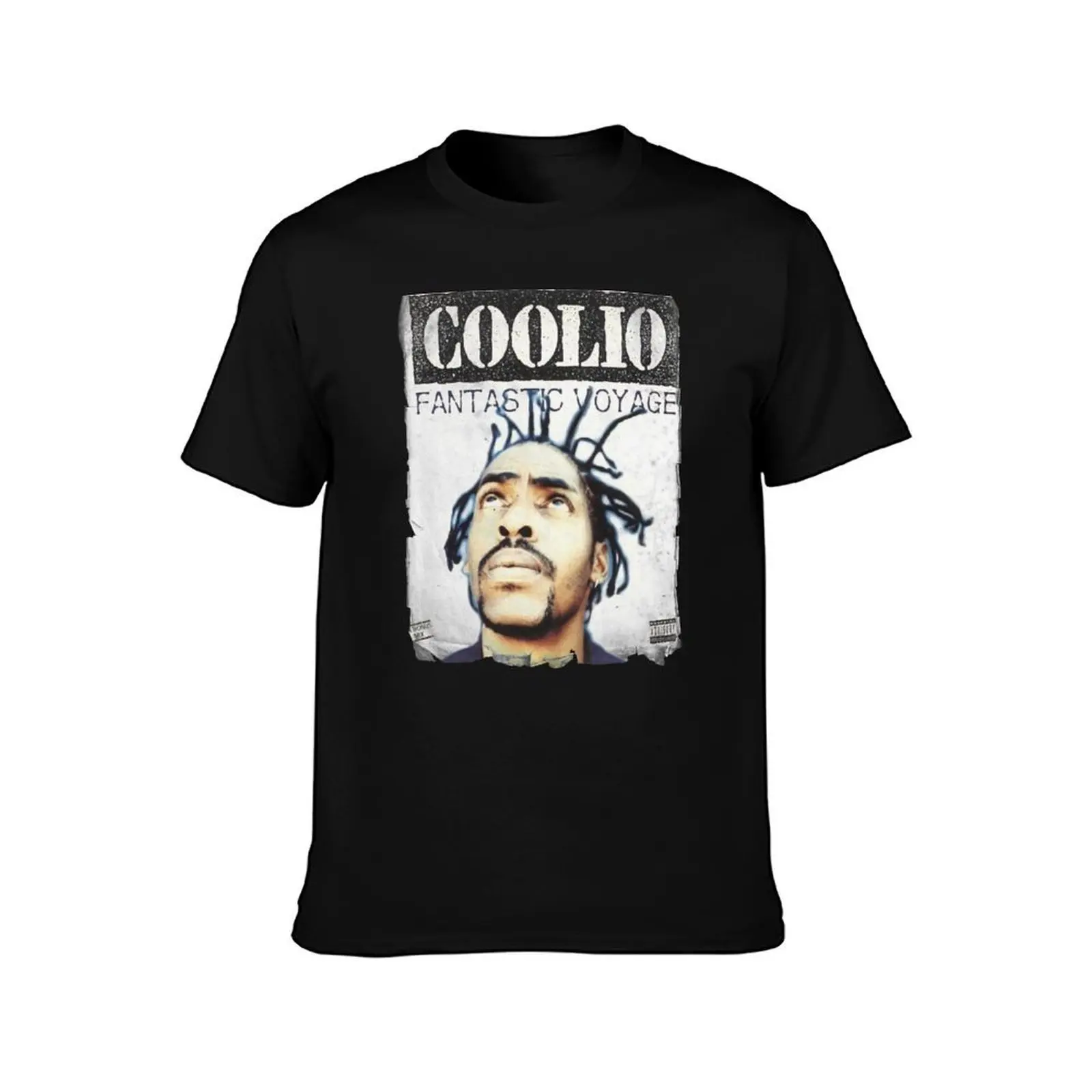 Coolio Fantastic Voyage T-Shirt, Summer Casual Cotton Tee, Oversized Streetwear Tops, Vintage Graphic Print, Unisex Men Women
