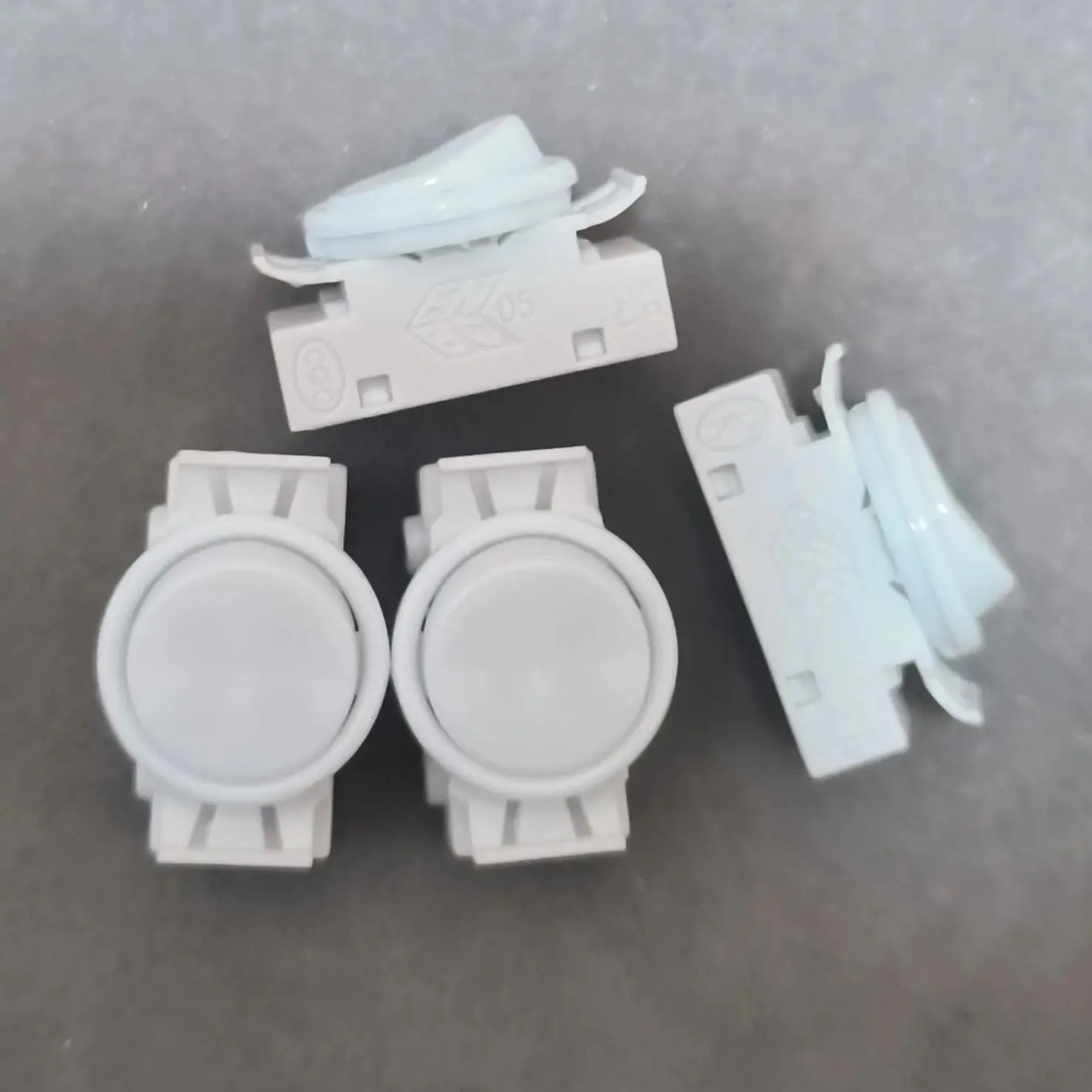 1PCS for various lamps and household appliances  OJ-336 panel button switch two-stage white power switch