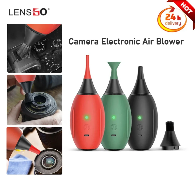 

LENSGO BLOW Electronic Blower Photography Air Blower Multi Function Purpose Lightweight Portable Air Blower Max 40W Low Noise