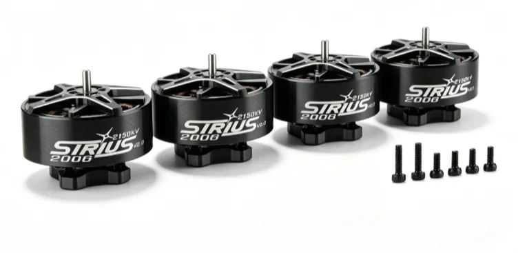 4PCS SIRIUS 2006 V2.0 V2006 1960KV 2150KV 2550KV 3000KV Fengyun Brushless Motor 3.5 Inch Long Range FPV Cinewhoop Aerial Drone
