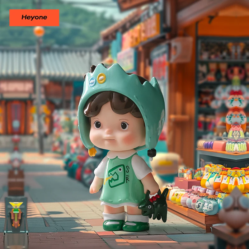 Heyone Little Team- Sweet Time In Iron Lane Mystery Box Blind Box Action Cute Figure