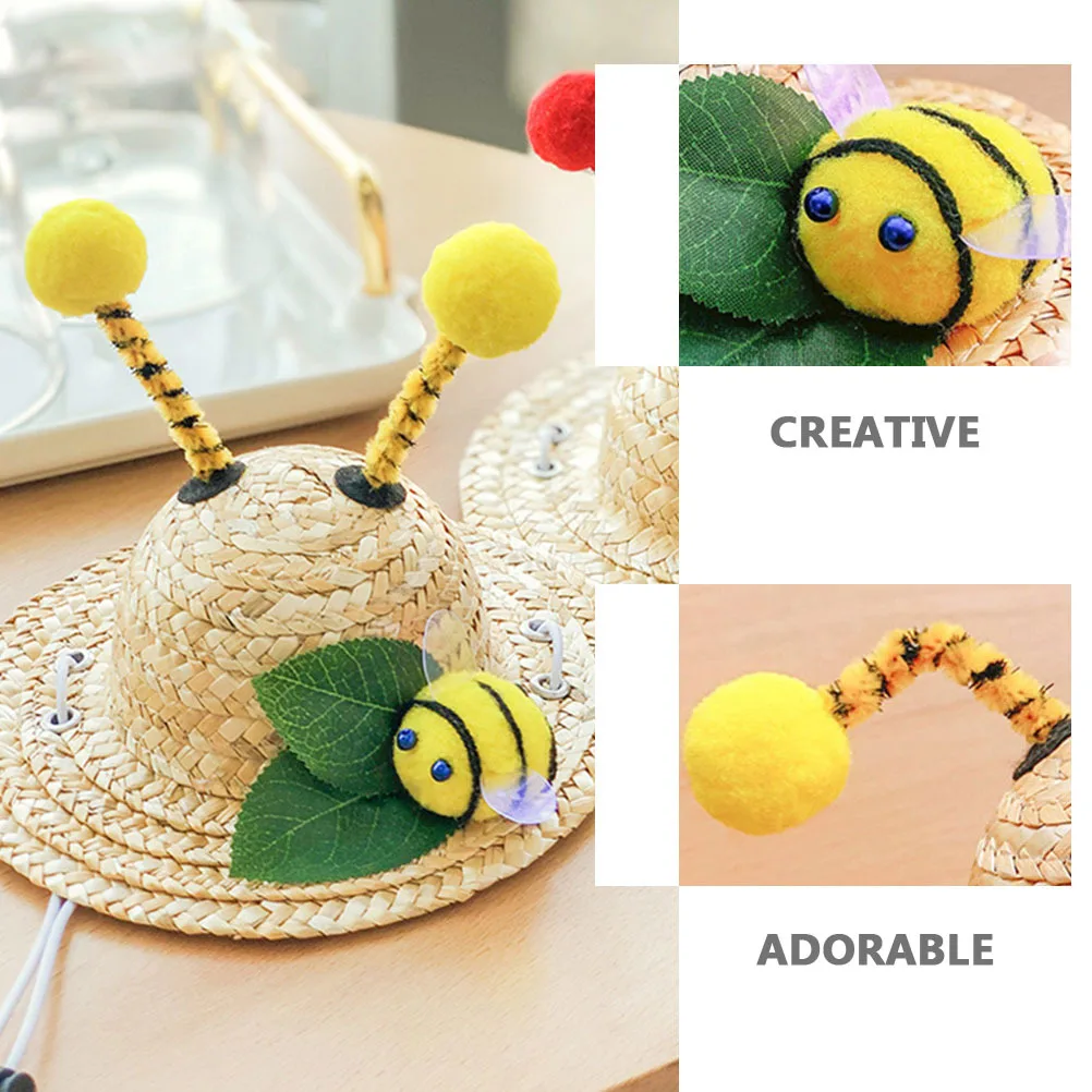 

Creative Exquisite Pet Caps Fashion Sombrero Hat Adorable Cat Hat for Halloween Christmas Birthday Parties Decorative Kitten