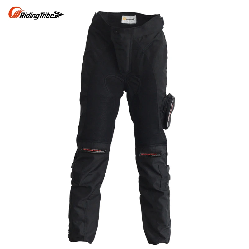 

Riding Tribe Motorcycle Racing Suit Pants Moto Breathable Pants In the summer Drop Resistance Racing clothing With Knee Pads