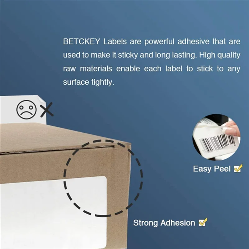 Daily Sale 5 Roll Compatible For Brother DK22205 62Mm X 30.48M Continuous White Length Paper Tape Labels With Refillable Cartrid