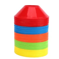 10/20/30pcs Soccer Training Sign Dish Pressure Resistant Cones Marker Discs Bucket Outdoor Basketball Football Training Sports 4