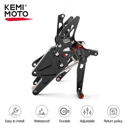 Motorcycle Foot Pegs Rest Rearset Rear Set Footrest CNC For Yamaha YZF R25 R3 MT-03 MT03 MT-25 MT25 2014 2015 2016 2017-2020