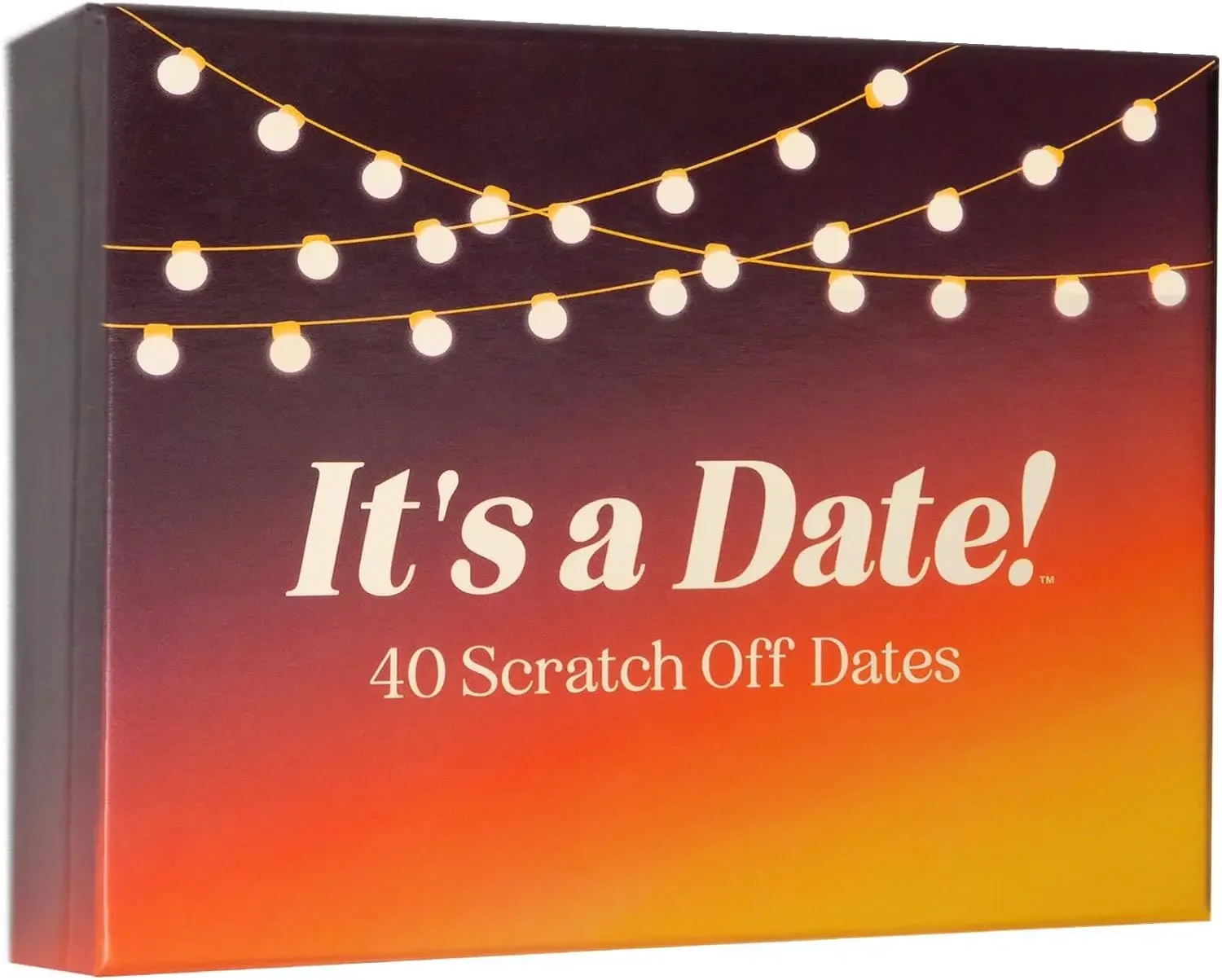 It's a Date!, 40 Fun and Romantic Scratch Off Date Ideas for Lover,Perfect for Date Night,Special Couples Gift for Anniversaries