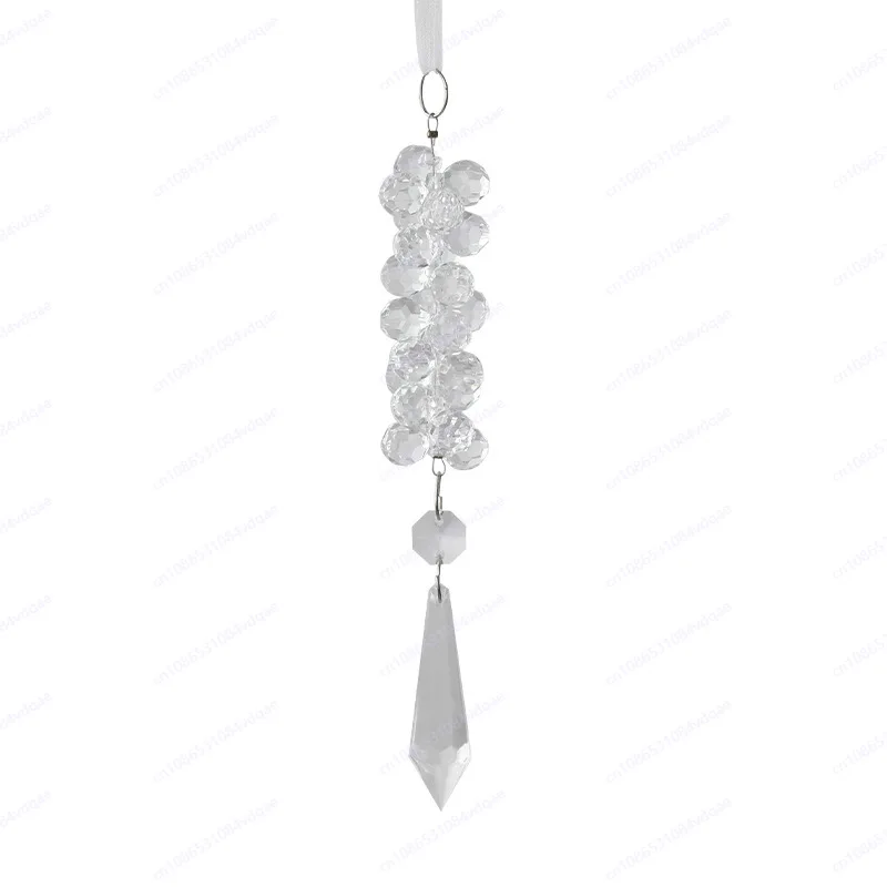 Christmas Decoration Pendant Ice Crystal Snowflake Slices Ice Star Acrylic Sequins Christmas Tree Decoration Pendant