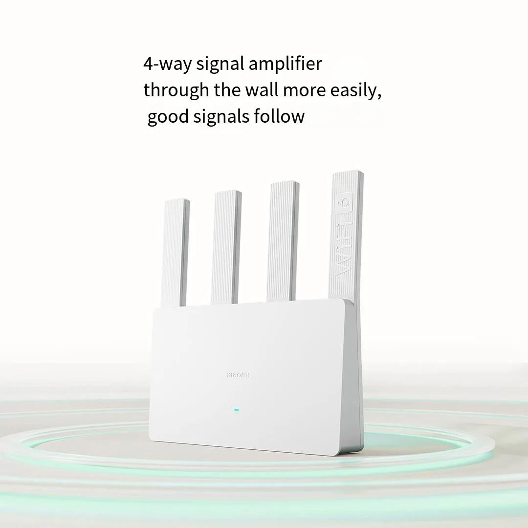 Xiaomi mijia roteador ax3000e wifi6 3000 mbps 2.4g/5ghz portas duplas dan/lan processadores qualcomm 256mb memória malha acelerador de jogo