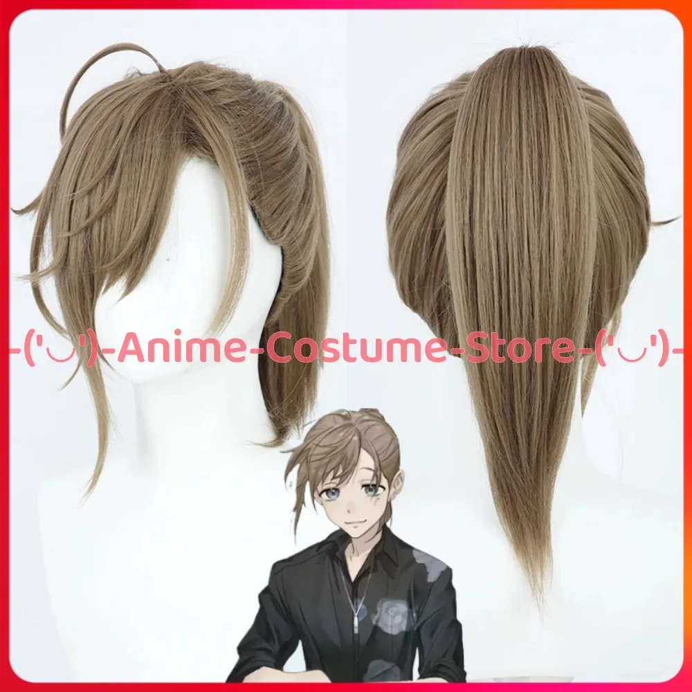 

NIJISANJI VTuber Kanae Bouquet no Yukue Косплей Парик Конский хвост Аниме Персонаж Хэллоуин Карнавальный костюм для вечеринки Парики Синтетические волосы