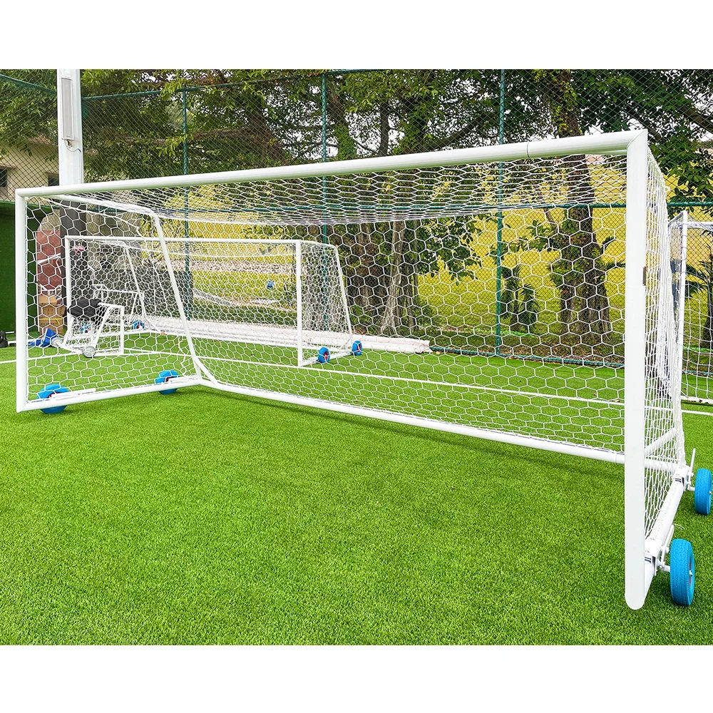 Training Net Mini - Mini-But de Football en Aluminium Portable