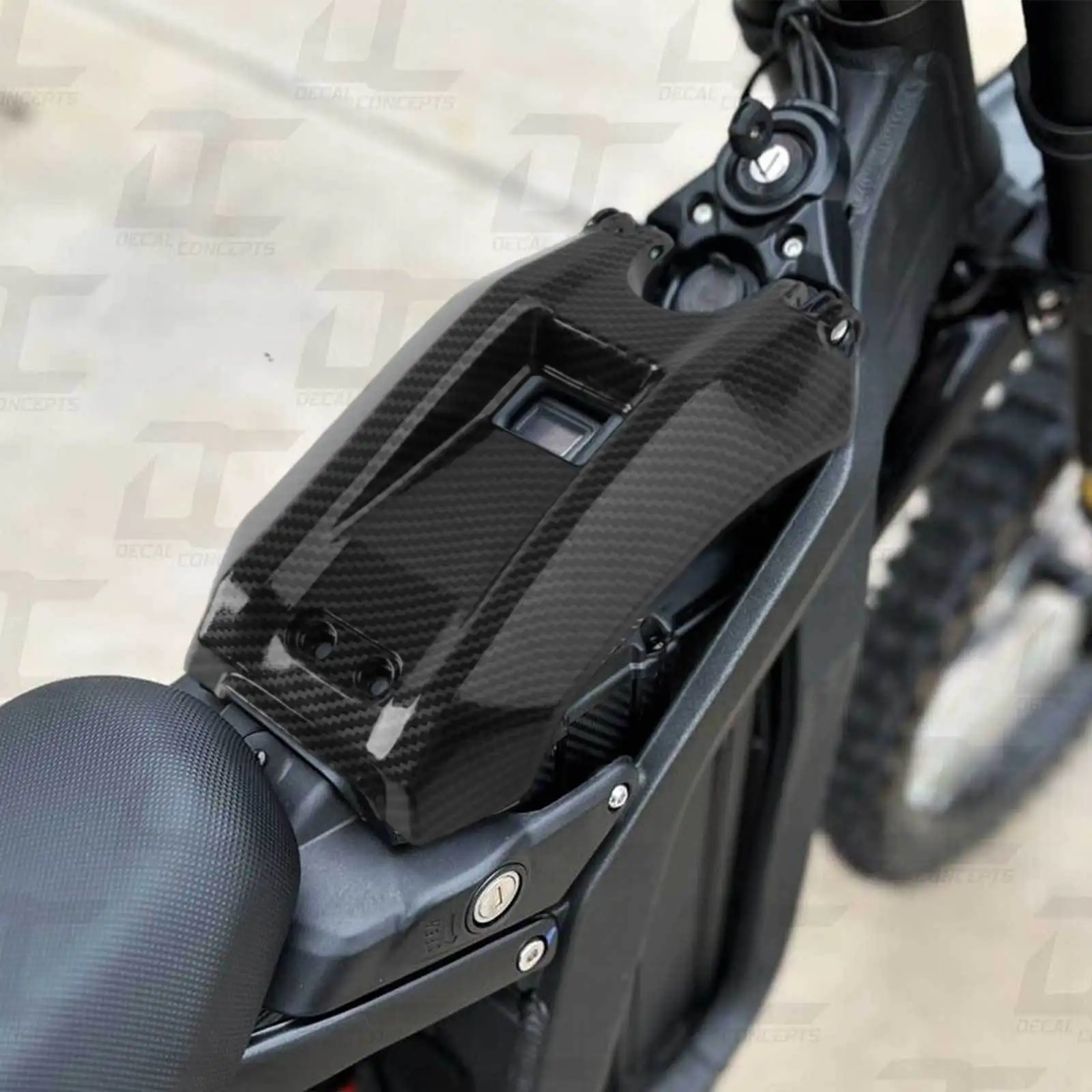 Electric Motorcycle Electric Bicycle Modification Accessories Battery Protective Cover for Surron view 2
