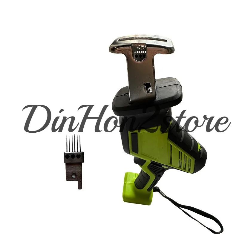 Hair loom lace front hair fan wig knotting processing handheld wig injection machine