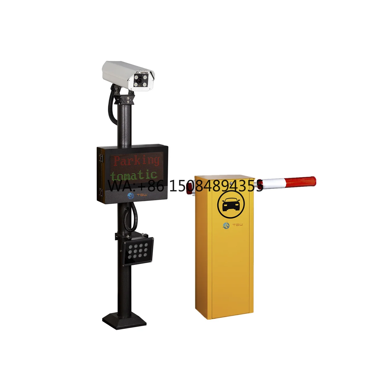 Automatic Car Parking System Lpr Camera License Plate Recognition and Boom Barrier Gate with Super Recognition Rate