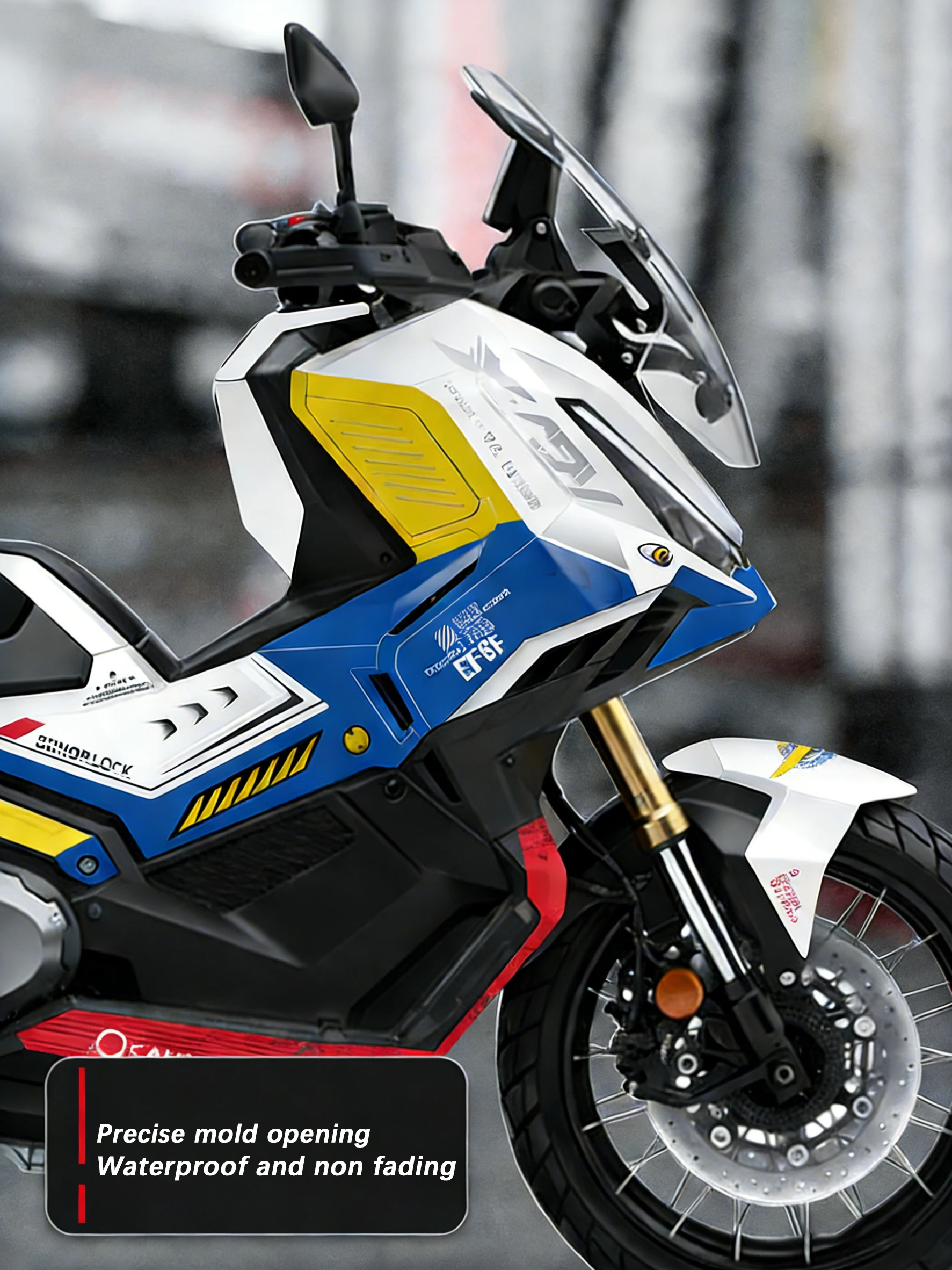 

Комплект защитных наклеек для мотоцикла X-ADV750 2025 года: полная оклейка, солнцезащитные, износостойкие стикеры