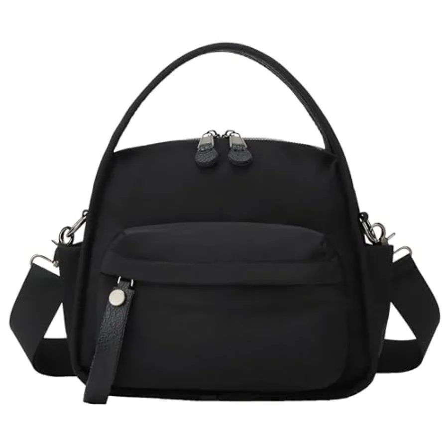 

Нейлоновые сумки кросс-боди для женщин: повседневные сумки-сэтчел с верхней ручкой, сумки-хобо на плечо, маленькие сумки-тоут, клатчи для поездок на работу