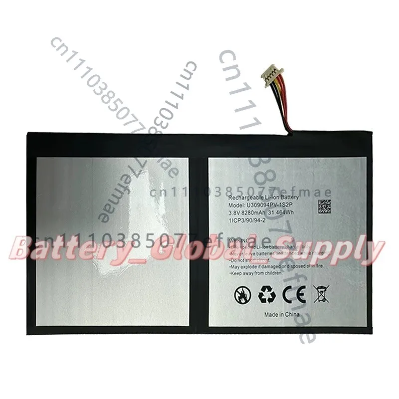 

Battery for Blackview Tablet U309094PV-1S2P 3.8v 8280mAh Fast Delivery New 1 PCS