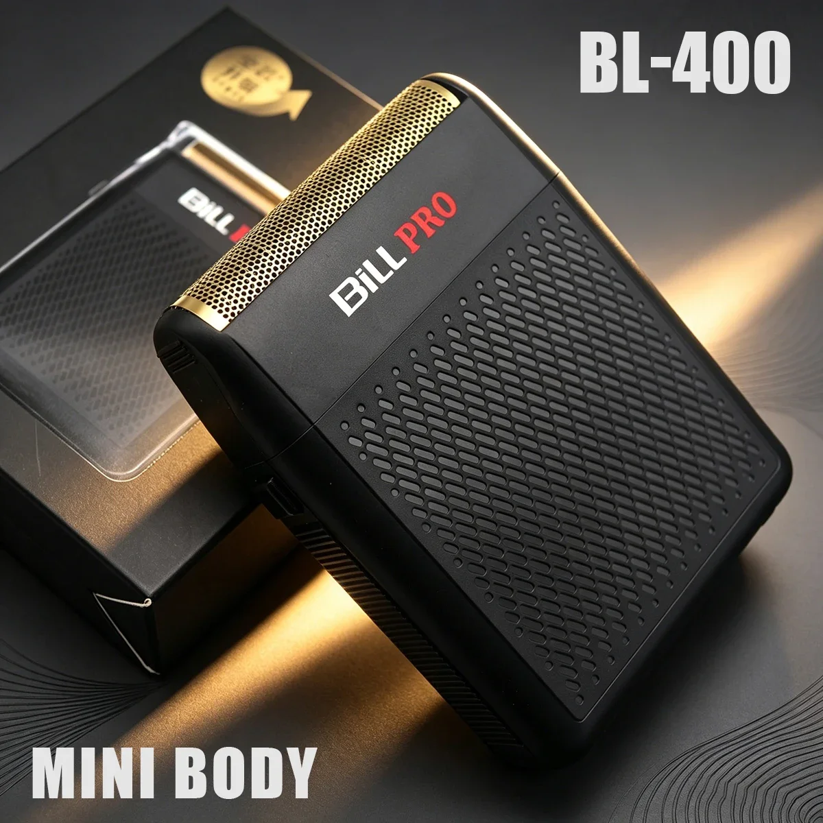 Bill BL-400 Mini-Rasierer Neues Aufhellungs- und Verfeinerungsgerät Professionelles Haarschneidegerät Retro Pompadour Styling Haarschneidemaschine