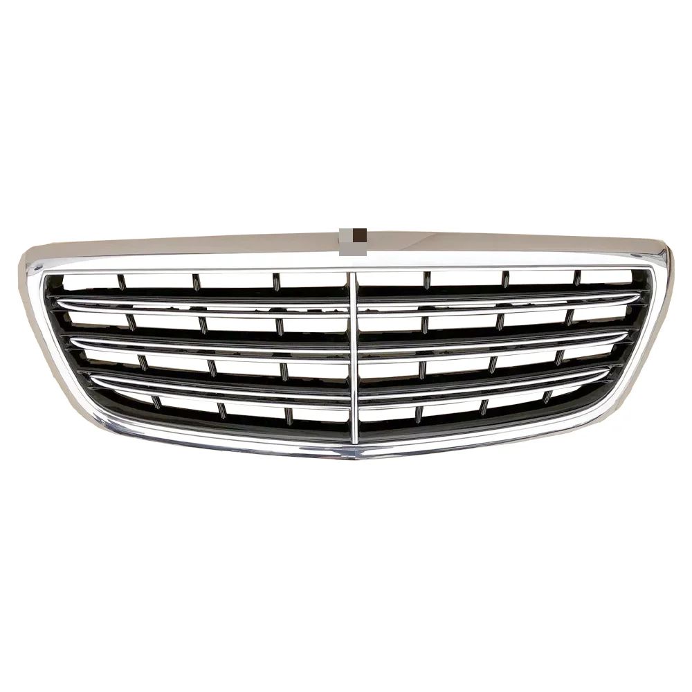 Suitable for Mercedes Benz 2228802200 9040 radiator grille W222 S300 S350 S400 S450 S500 S560 S320 Middle grid base Grille mesh