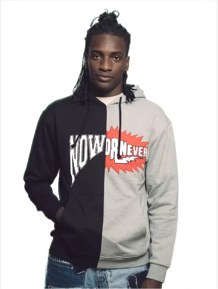 

2023 Autumn And Winter Retro Street Chain Hip-hop Super Loose Long-sleeved Hooded Sweatshirt Y2k Gothic Punk Couple Joker Jacket