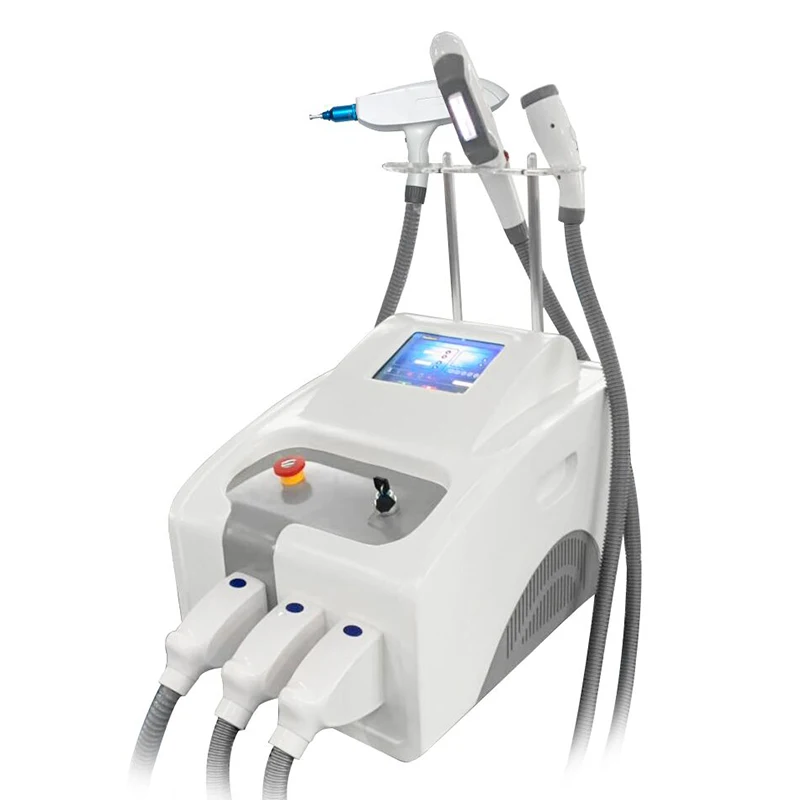 2023 Portable 3 in 1 Multifunction IPL/RF/ Nd Yag Tattoo Hair Removal Laser Beauty Machine permanent hair removal