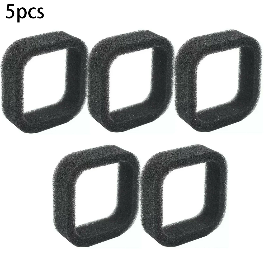 5Pcs Air Filter For Various Strimmers 50X43mm Filters Sponge Lawn Mower Trimmer Supplies Garden Grass Cutter Parts Replacement