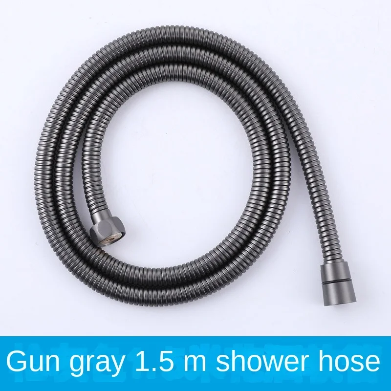Titanium Shower Pipe Hose Gold Bathroom Shower Pipe Universal Extended and Thickened Explosion-proof Pipe