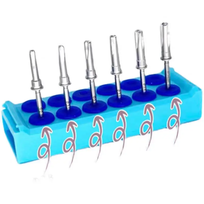 1Set Maxillary Sinus Lifting Tool Box Green Water Pressure Head CAS Drilling Injection Pipe High-temperature Disinfection Dental