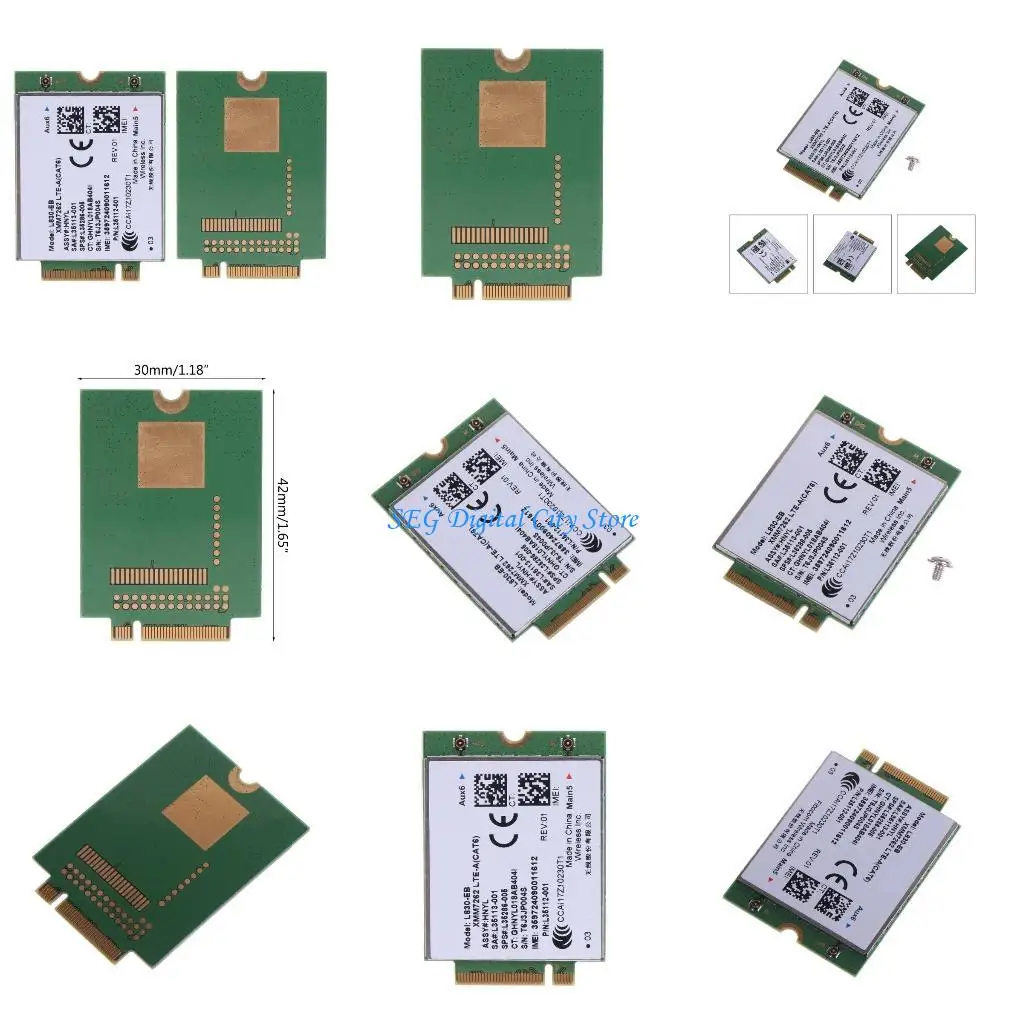 

U75B 4G Module Fibocom L830-EB Карта WWAN для 640 650 840 846 850 X360 830