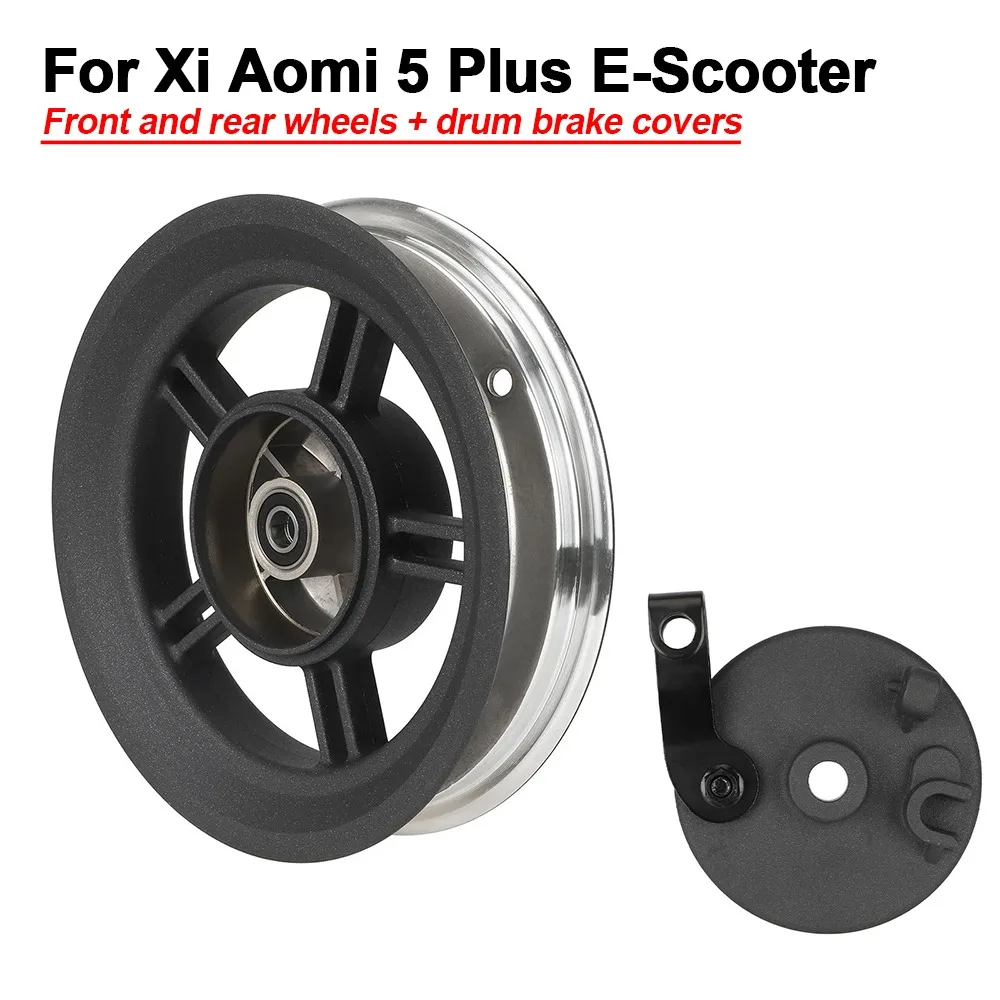 

Front & Rear Wheel Hub Assembly + Drum Brake Cover for Xi Aomi 5 Plus E-Scooter Electric Scooter Accessories