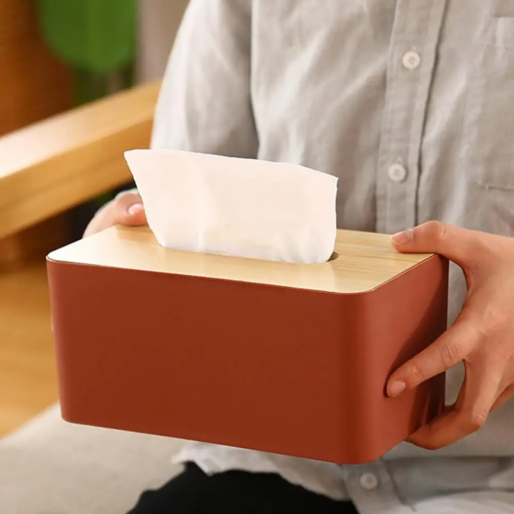 Portable Long-Lasting Napkin Holder Nordic Style Napkin Box Detachable Plastic Long Service Tissue Storage Cases for Home