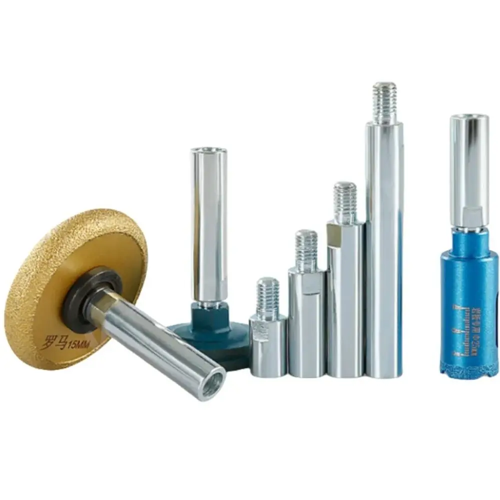 Angle Grinder Adapter Rod Extension Rod M10 Adapters Shaft Rod For Model 100 125 Angle Grinders Polishers Polishing Accessories