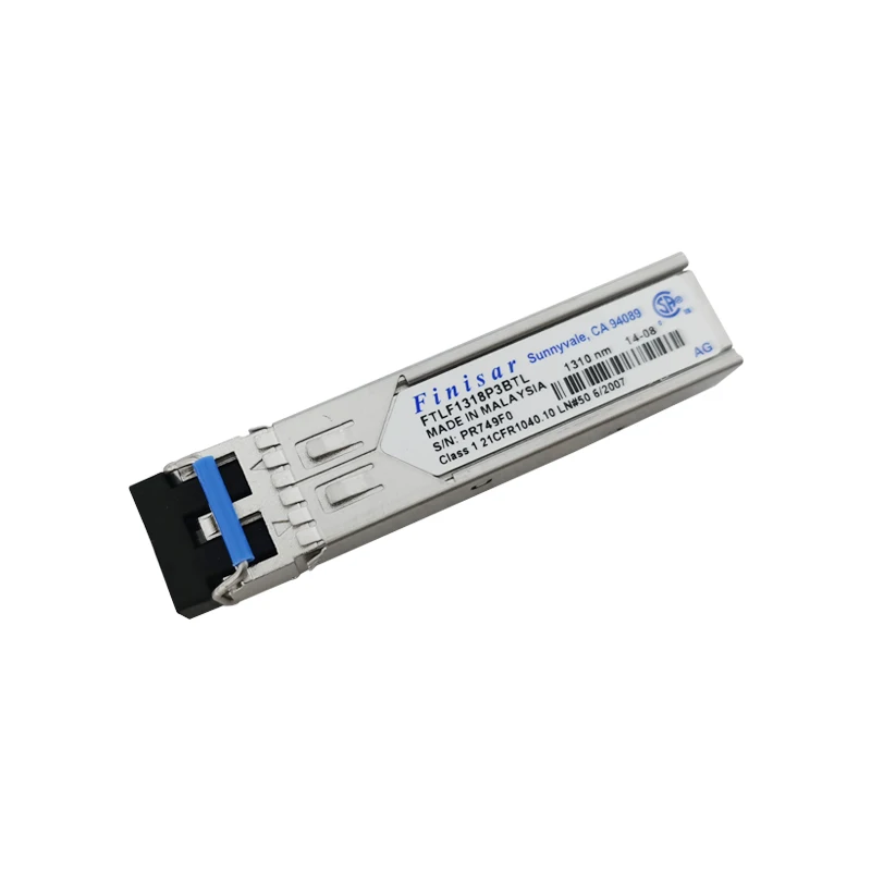 Finisar FTLF1318P3BTL 1000BASE-LX 1G Волоконный канал 1GFC 10 км Gen3 SFP Волоконно-оптический модуль приемопередатчика Системы POE можно отправлены