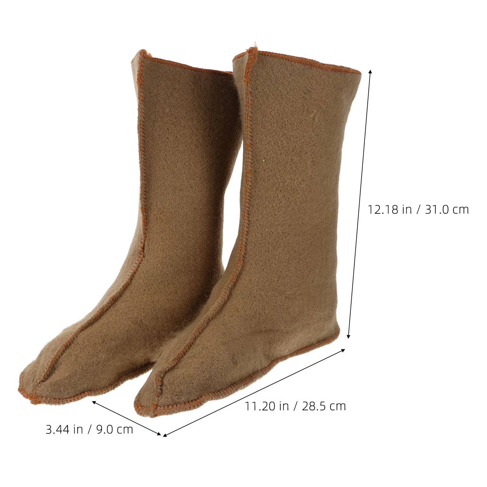 1 زوج الرجال الشتاء الثلوج الأحذية مقاوم للماء معزول الدافئة الصيد حذاء للسير مسافات طويلة أكسفورد اصطف التمهيد الجوارب استبدال الطقس البارد