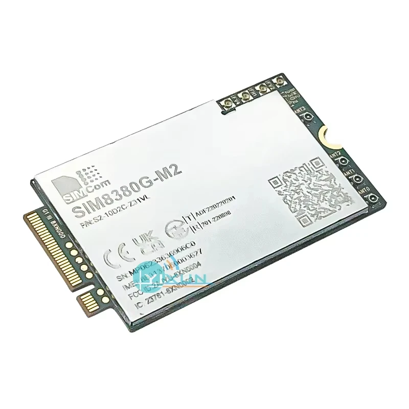 Imagem -05 - Simcom Sim8380g-m2 Multi-band 5g nr Lte-fdd Lte-tdd Hspa Mais Módulo R16 Nsa SA Sub6g Mmwave Compatível com Sim8300g Sim8200x-m.2