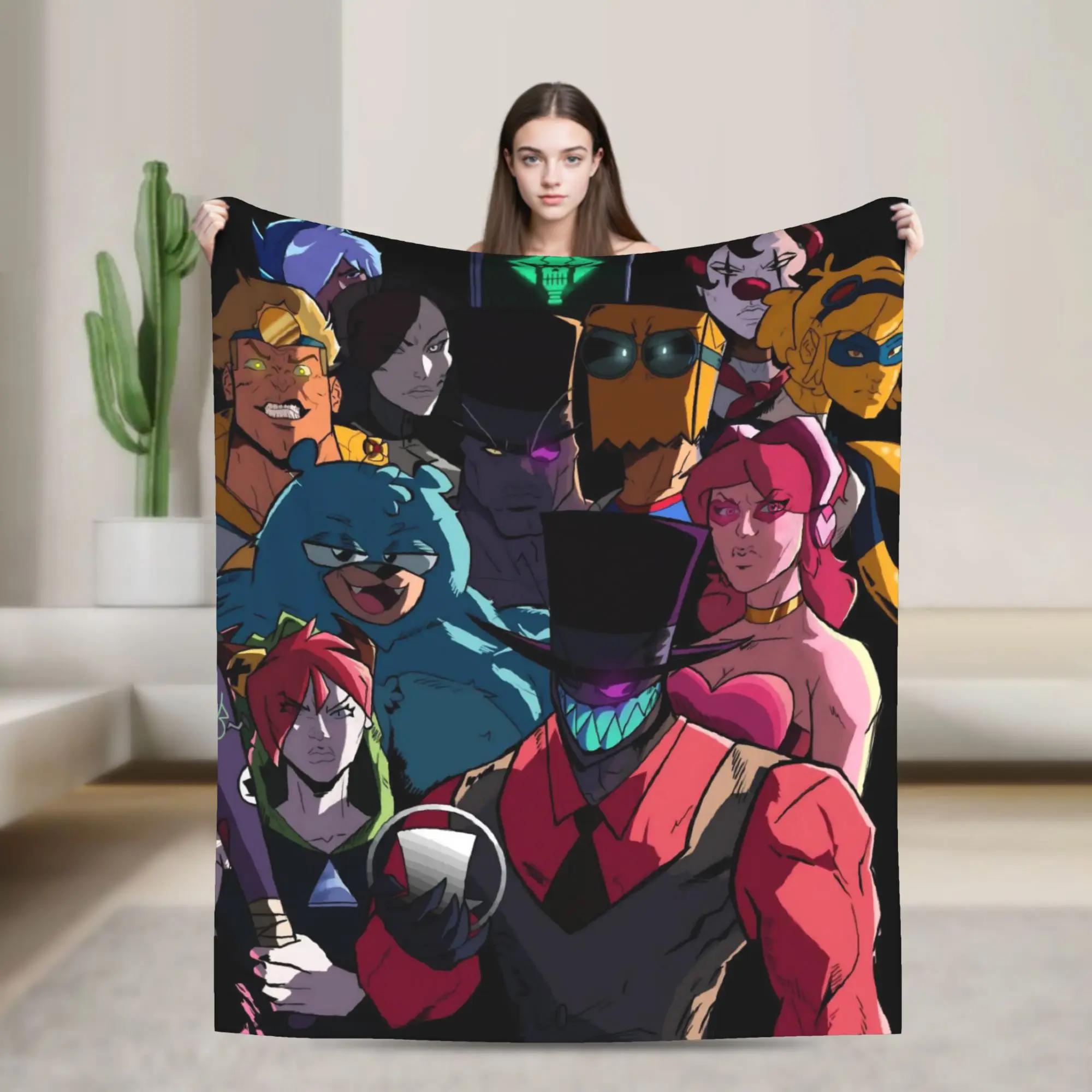Villainous Comdy Blanket Fleece  Relax Soft Throw Blanket for Bed Rug Piece