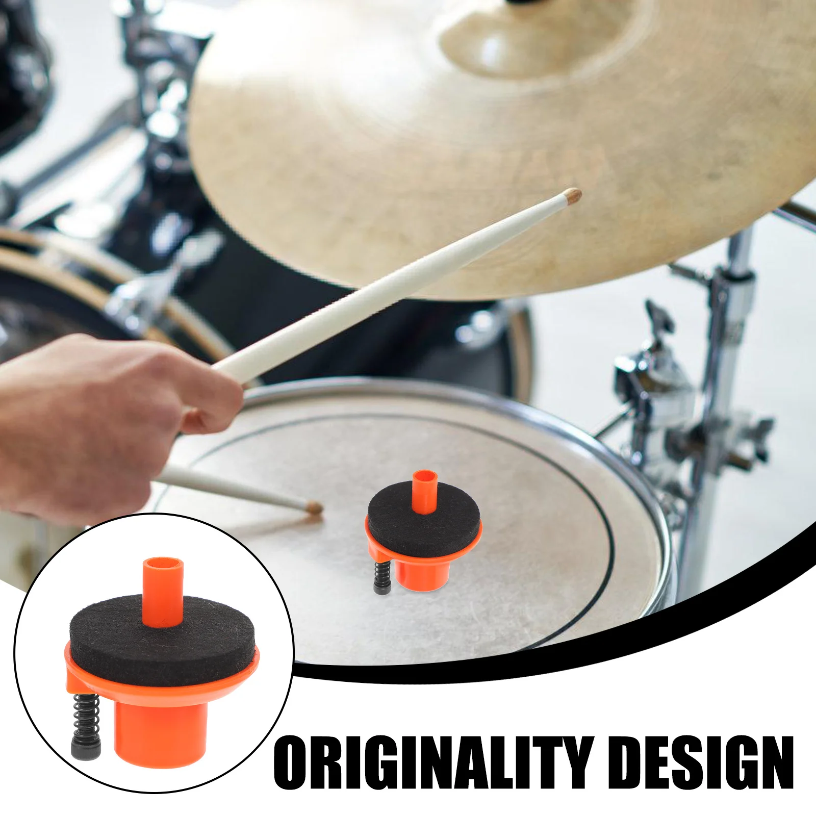 

1pcs Hi Hat Clutch Pad Replacement Felt Pads For Cymbal Stand Drum Hardware Percussion Instrument Parts Drum Supplies