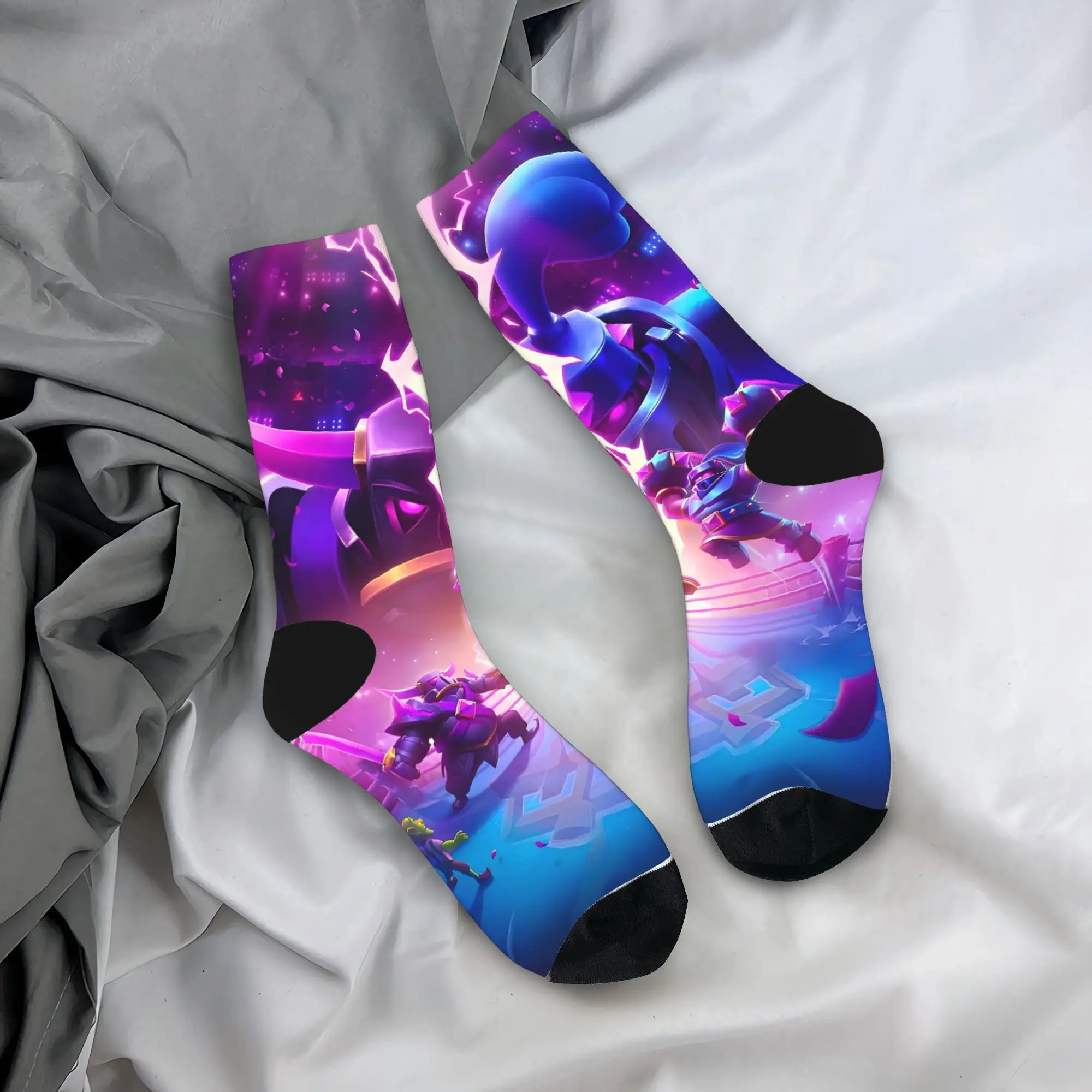 

Clash Royale Game, повседневные носки, мужские дышащие носки, осенние нескользящие носки с рисунком скейтборда, подарок