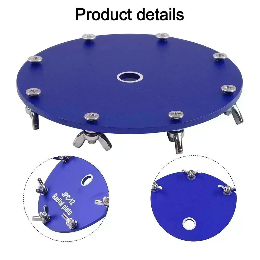 Aluminum Ground Grid Ground Plate For The PAC12 And JPC-12 Portable Shortwave Antennas. Balance Plate Tool Accessories