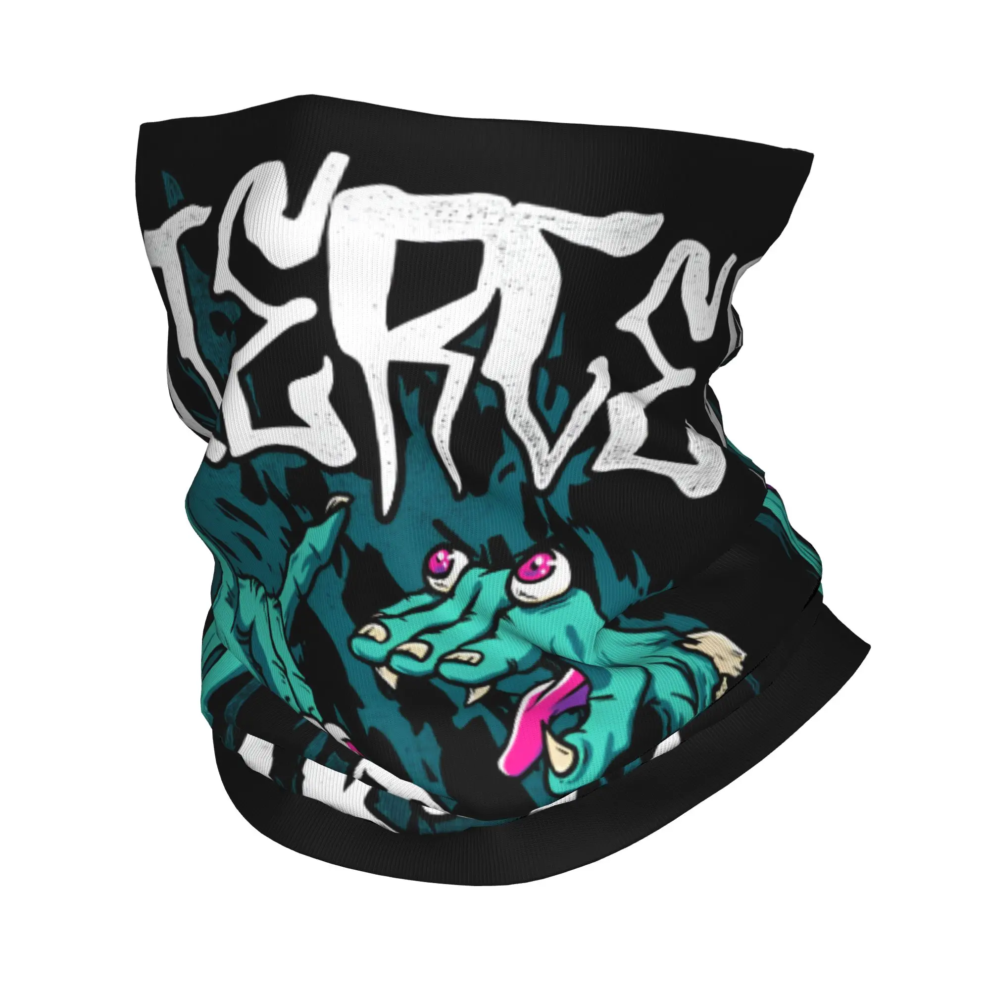 

Классическая музыкальная бандана с логотипом P-Pierces The V-Veils, зимняя теплая повязка на шею, женский шарф для лица, походная повязка на голову в стиле панк